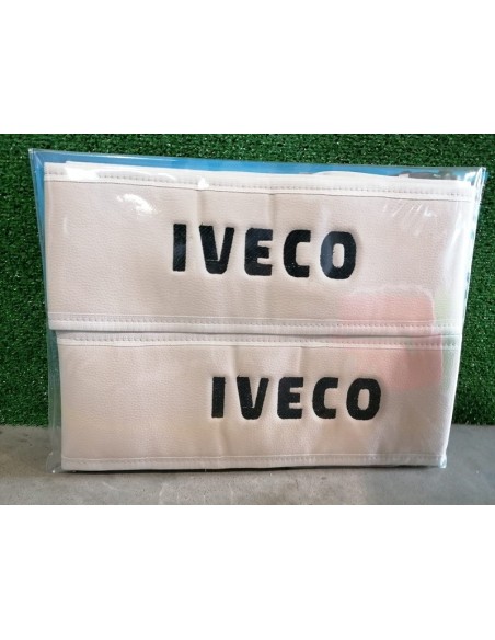 FALDONES DE ASIENTO POLIPIEL CON LOGO IVECO 2UDS