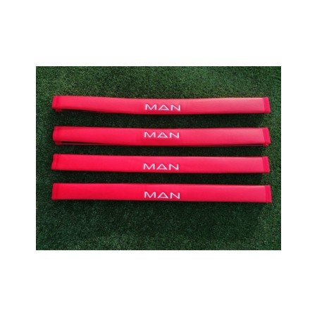 AGARRADERAS DE CAMION POLIPIEL LOGO MAN 4UDS