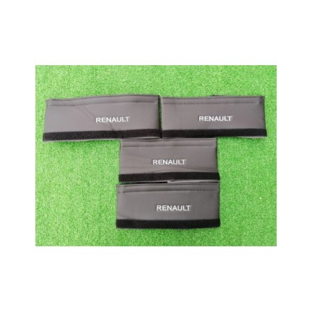 AGARRADERAS DE CAMION POLIPIEL LOGO RENAULT 4UDS