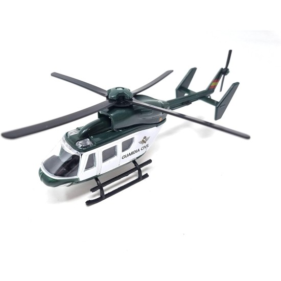 HELICOPTERO GUARDIA CIVIL METALICO 18,6 x 7,4 x 4,6 cm