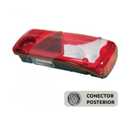 PILOTO TRASERO LC8 ORIGINAL DEREC BL 7 PIN TRASERO TRIANGULO/MATRIC **
