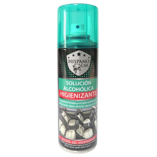 HIGIENIZANTE PARA INTERIOR AUTO/CAMION HISPANO CAR 200ML C/6