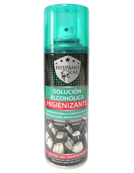 HIGIENIZANTE PARA INTERIOR AUTO/CAMION HISPANO CAR 200ML C/6