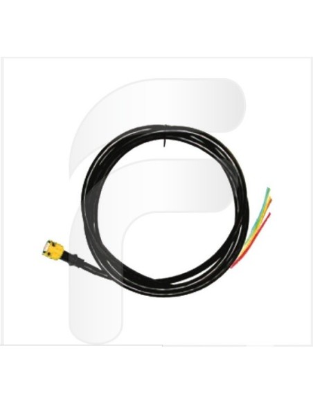CONECTOR IZQUIERDO PILOTO TRASERO 6 PIN CON CABLE 2,5MT **