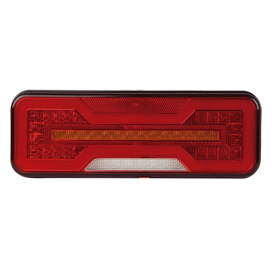 PILOTO LED PROGRESIVO TRASERO DERECHO 6 FUNCIONES 100X284MM R65 12/24V