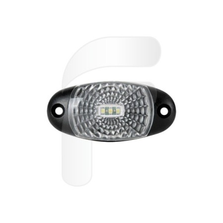 PILOTO LED GALIBO DELANTERO OVALADO BLANCO 72X34X18 MM 12/30V **