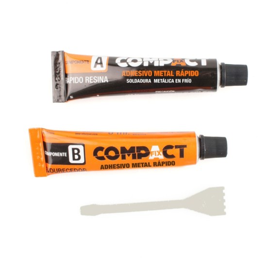 ADHESIVO SOLDADURA METAL EN FRIO COMPACT 2X15ML