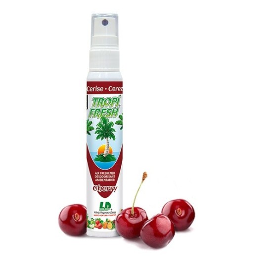 AMBIENTADOR SPRAY "TROPI FRESH" CEREZA 60ML C/6