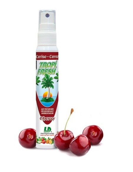 AMBIENTADOR SPRAY "TROPI FRESH" CEREZA 60ML C/6