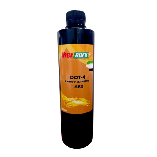 DOT 4 LIQUIDO DE FRENOS IBERDOEX 500ML C/24UDS
