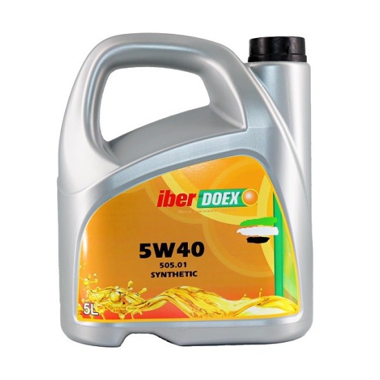 ACEITE IBERDOEX 5W40 SINTETICO 505.01 5L CAJA/4UDS
