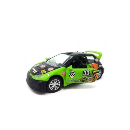 COCHE DE RALLY 16.4x7.5x6.5CM