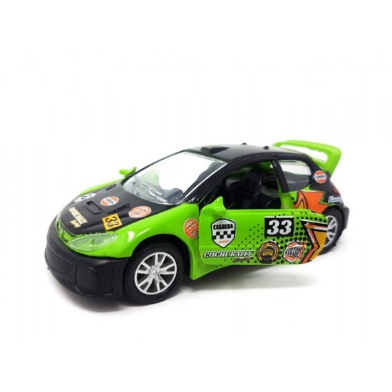 COCHE DE RALLY 16.4x7.5x6.5CM