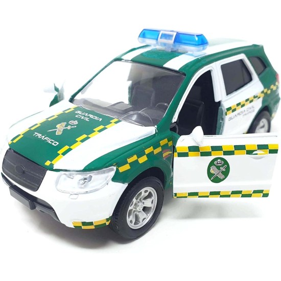 COCHE GUARDIA CIVIL DE TRAFICO 13.8 x 5.8 x 6 CM