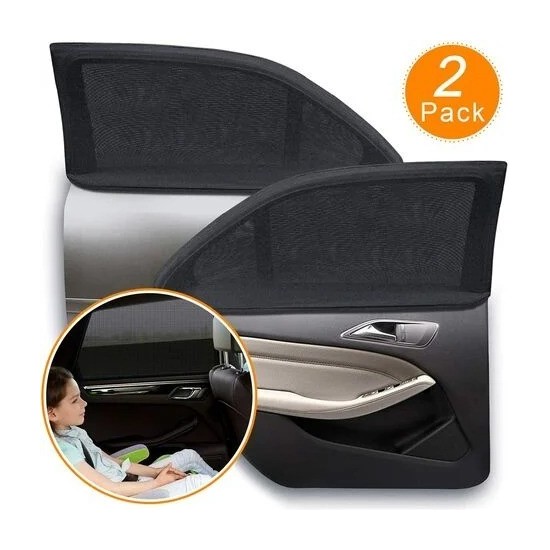 PARASOL LATERAL TEXTIL ANTI MOSQUITOS 2UDS T/S 50X85CM