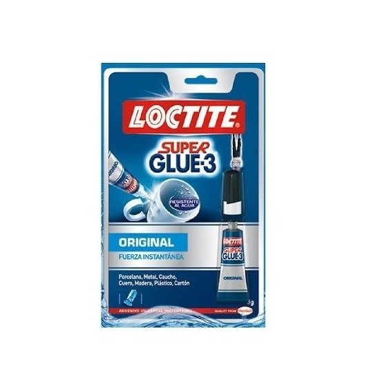 LOCTITE SUPER GLUE-3 ORIGINAL 3GR BLISTER C/40