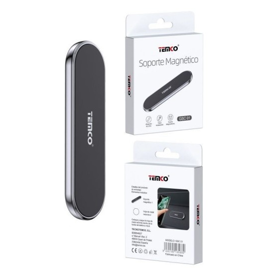 SOPORTE DE TELEFONO MAGNETICO PLANO BASE ADHESIVA