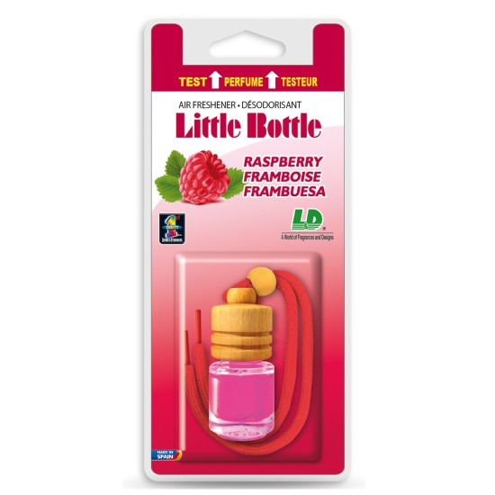 AMBIENTADOR DE BOTELLITA LD FRAMBUESA BLISTER C/12