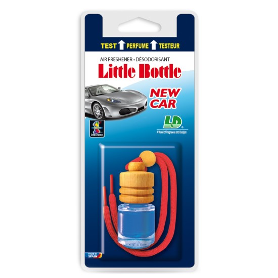 AMBIENTADOR DE BOTELLITA LD COCHE NUEVO BLISTER C/12