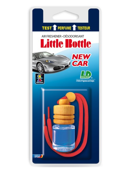 AMBIENTADOR DE BOTELLITA LD COCHE NUEVO BLISTER C/12