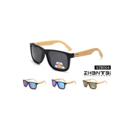 GAFA DE SOL POLARIZADA M10 PATILLA MADERA ANCHA VZB004