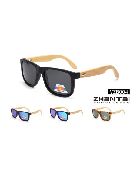 GAFA DE SOL POLARIZADA M10 PATILLA MADERA ANCHA VZB004