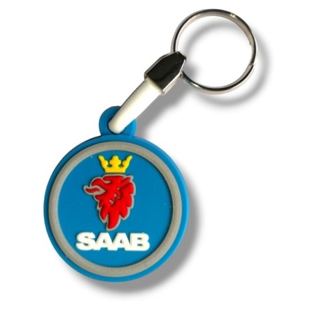 LLAVERO SILICONA SAAB