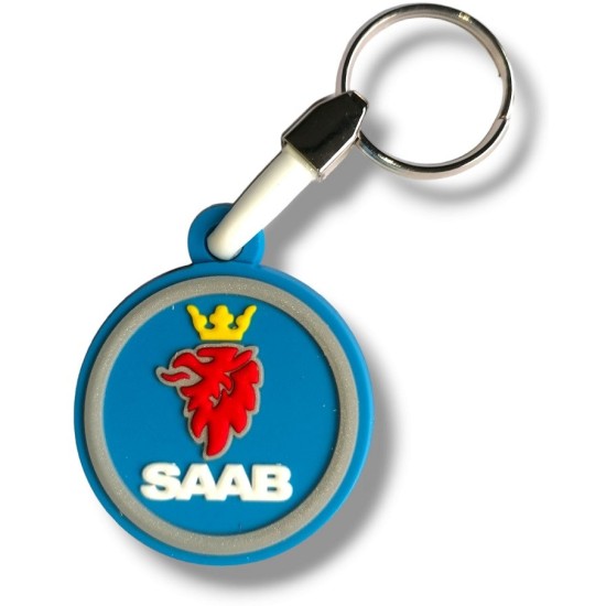 LLAVERO SILICONA SAAB