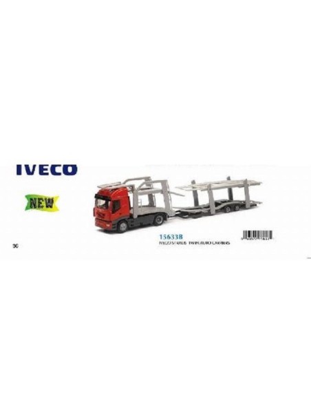 CAMION 1:43 IVECO STRAIL PORTA COCHES