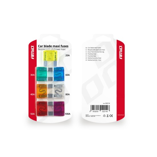 FUSIBLES MAXI PLANOS BLISTER 7UDS