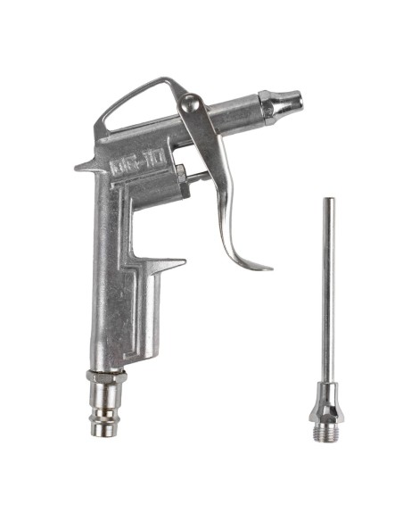 PISTOLA METALICA SOPLADORA CON BOQUILLA 80MM 1/4"