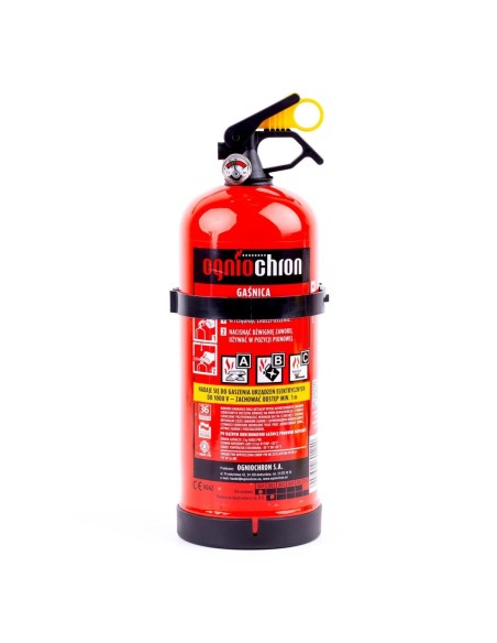 EXTINTOR EN POLVO 3KG CON SOPORTE HOMOLOGADO ABC