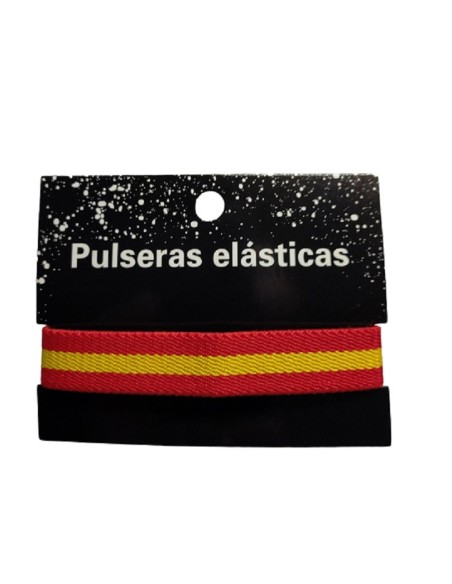 PULSERA ELASTICA BANDERA DE ESPAÑA