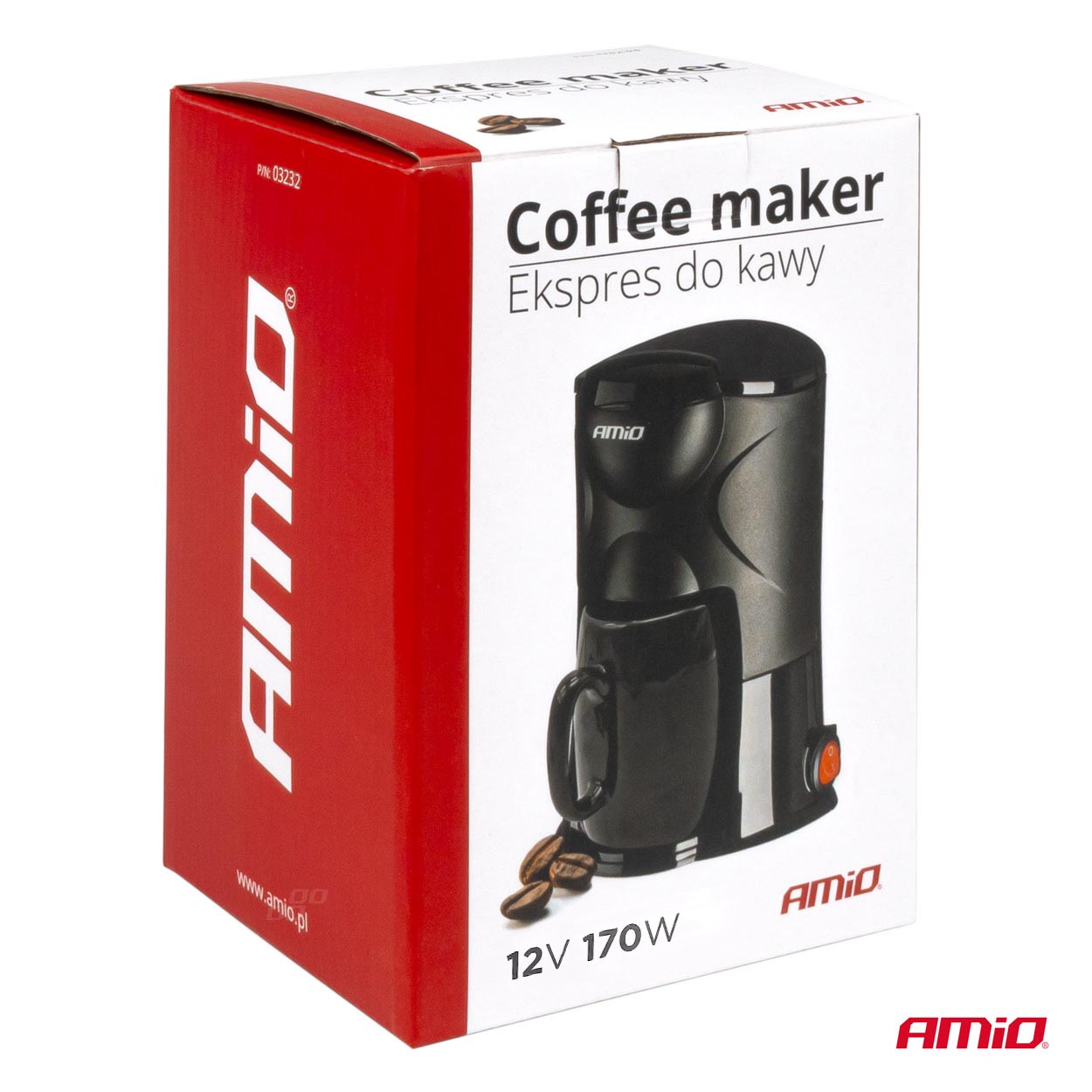 Comprar CAFETERA 12V AUTOMATICA 170W 1 TAZA (0.15L) en NombreTienda