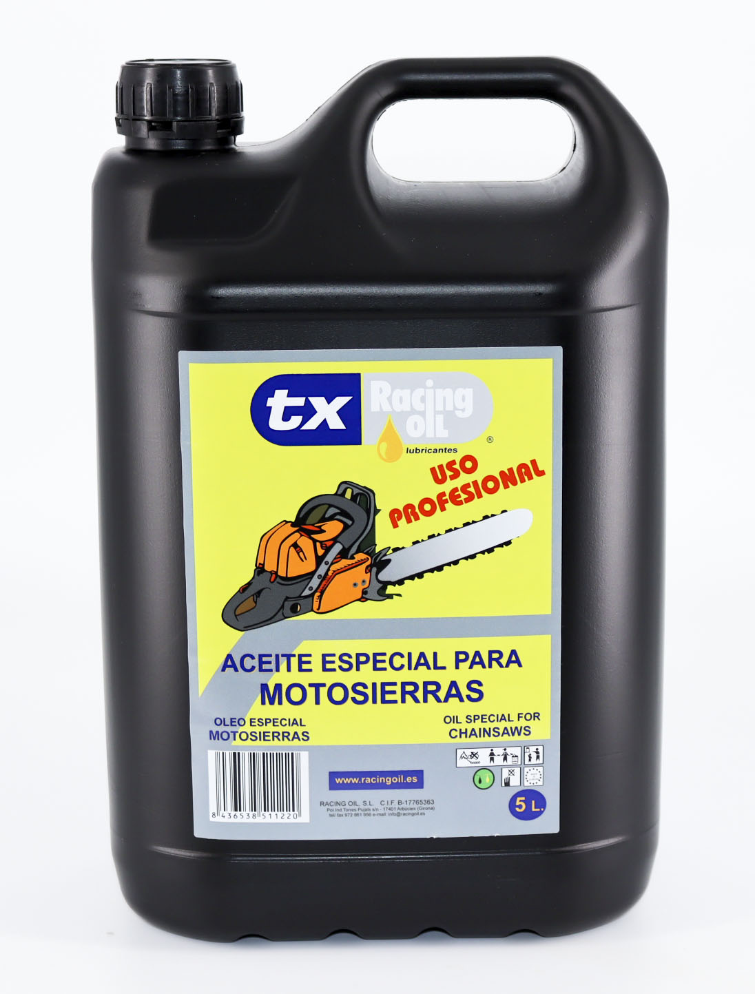 Comprar ACEITE MOTOSIERRA 5L en NombreTienda