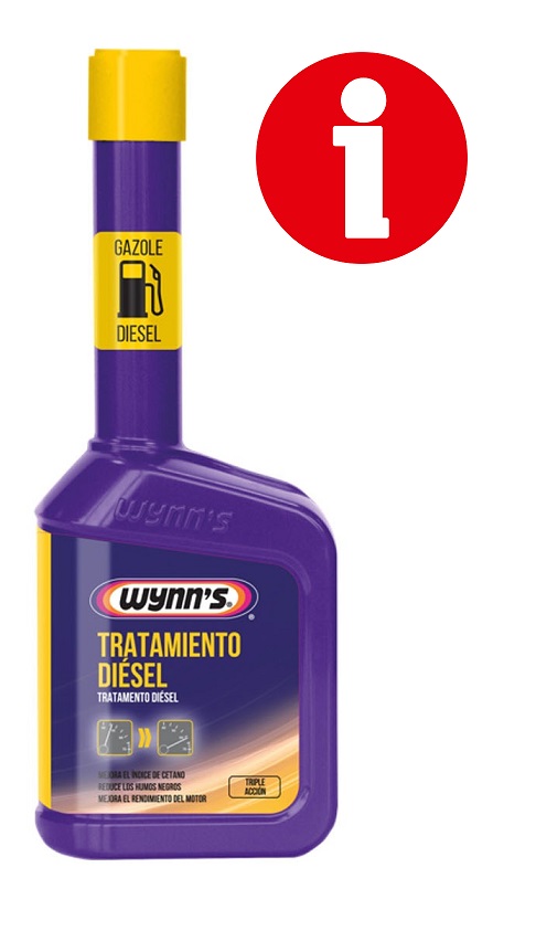 Limpia inyectores para motores Diesel 325 ml WYNNS