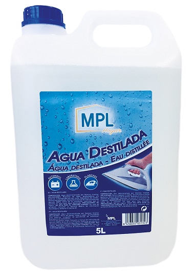 Agua destilada (5l)