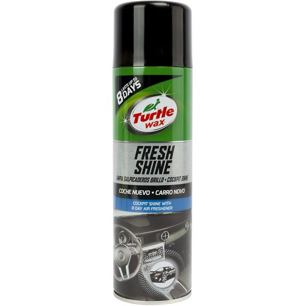 LIMPIA SALPICADERO TURTLE WAX XL 600ML AROMA COCHE NUEVO C/6