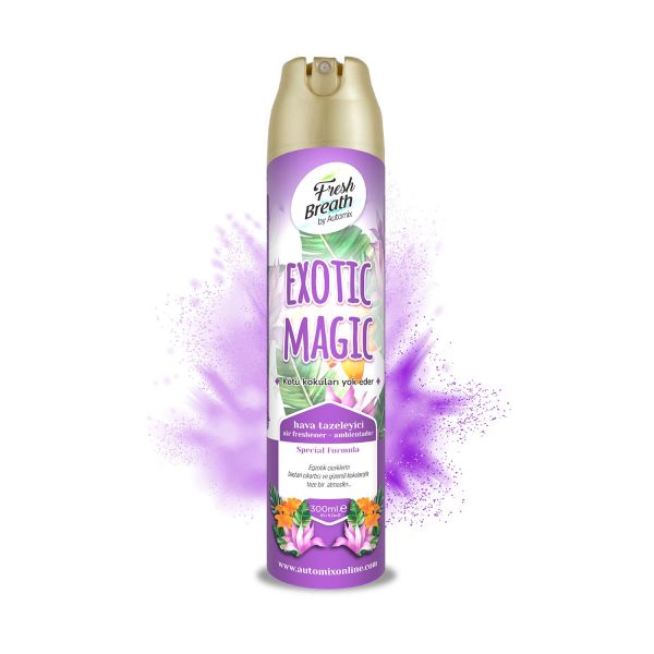 AMBIENTADOR SPRAY MAGIA EXOTICA 300ML AUTOMIX C/6