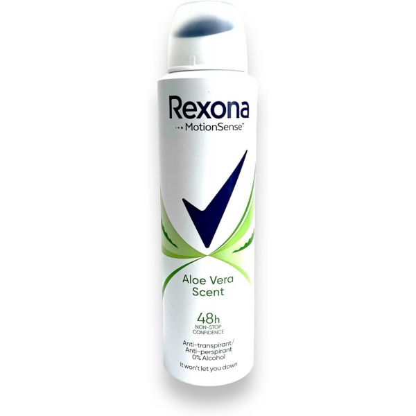 DESODORANTE EN SPRAY REXONA WOMEN ALOE VERA 72H 200ML