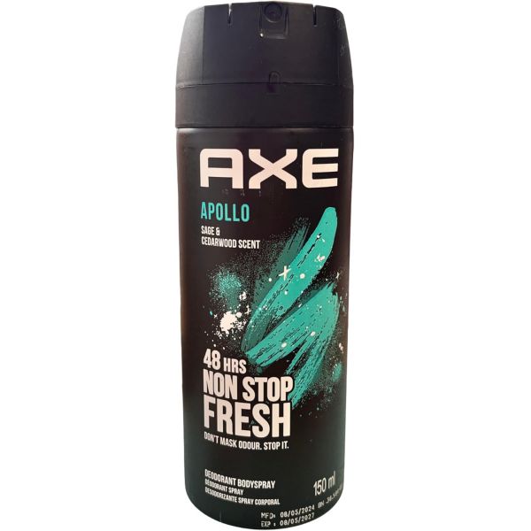 DESODORANTE EN SPRAY AXE APOLLO 48H 150ML