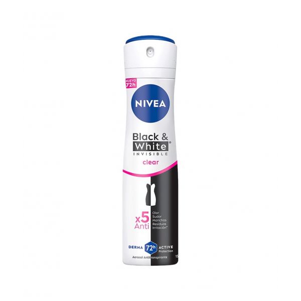 DESODORANTE EN SPRAY NIVEA WOMEN BLACK&WHITE 72H 200ML