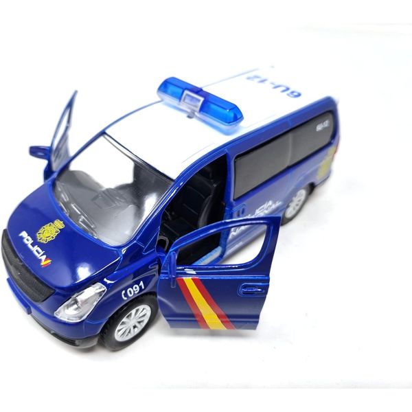 FURGONETA POLICIA NACIONAL METALICA 16,5 X 8 X 7 Cm
