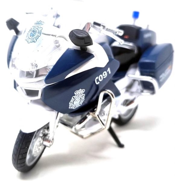 MOTO POLICIA NACIONAL METALICA 17,5 X 10 X 6,5 Cm