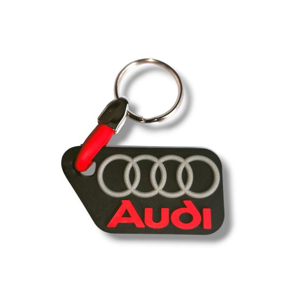 LLAVERO SILICONA AUDI
