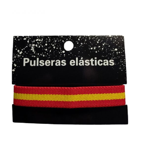 PULSERA ELASTICA BANDERA DE ESPAÑA