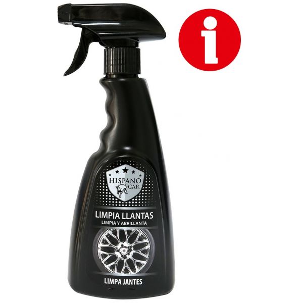 LIMPIADOR DE LLANTAS ANTICORROSIÓN 500ML HISPANOCAR
