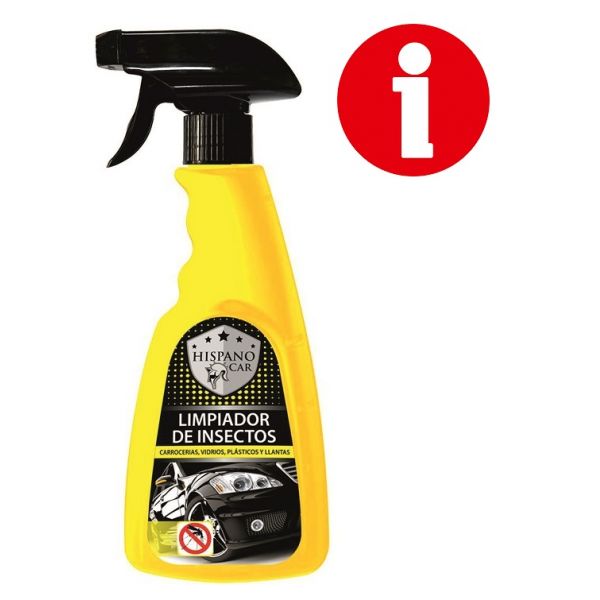 ELIMINADOR DE INSECTOS ANTI-CORROSIÓN 500ML HISPANOCAR