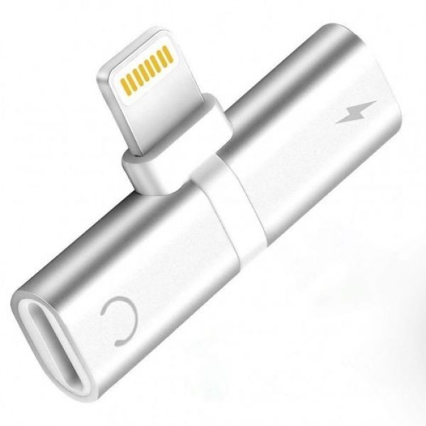 ADAPTADOR IPHONE AUDIO + CARGA IPHONE  SD-1018