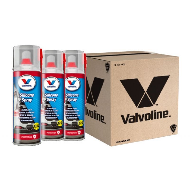 Comprar SILICONA EN SPRAY VALVOLINE 500ML PARA LUBRICAR Y PROTEGER